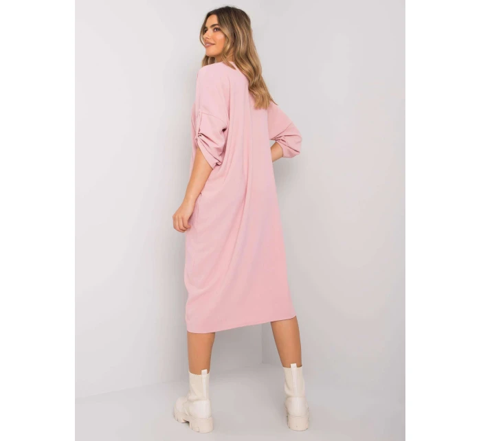 Šaty DHJ SK 20148.20 světle růžová