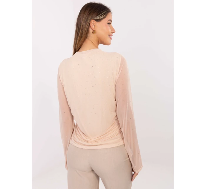 Bluzka IT BZ model 21480333 beżowy - FPrice Bluzka IT BZ model 21480333 beżowy - FPrice