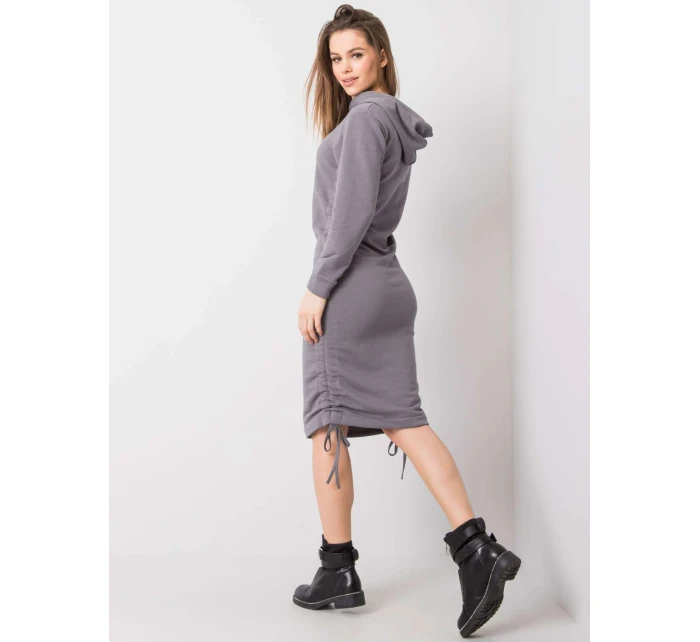 Šaty RV SK 6163.02X tmavě šedé