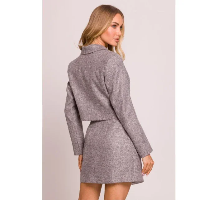 M853 Blejzr s oříznutým střihem - grafitový