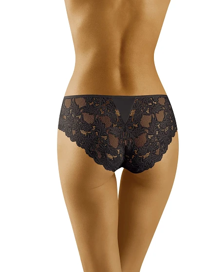 Dámské kalhotky model 17564486 Black - Wol-Bar Dámské kalhotky model 17564486 Black - Wol-Bar