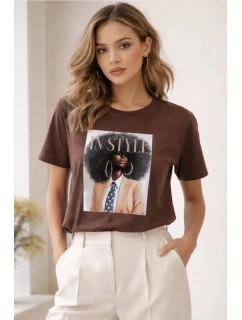 BLUZKA model 22035637 - OFF PINK