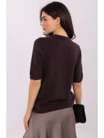 Svetr s krátkým rukávem model 221596 Italy Moda Svetr s krátkým rukávem model 221596 Italy Moda