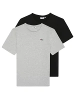 pánské tričko 2 černá, šedá pánské model 21343806 - Fila pánské tričko 2 černá, šedá pánské model 21343806 - Fila