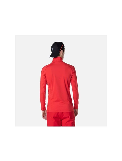 Koszulka Rossignol Classique 1/2 Zip czerwony pánské