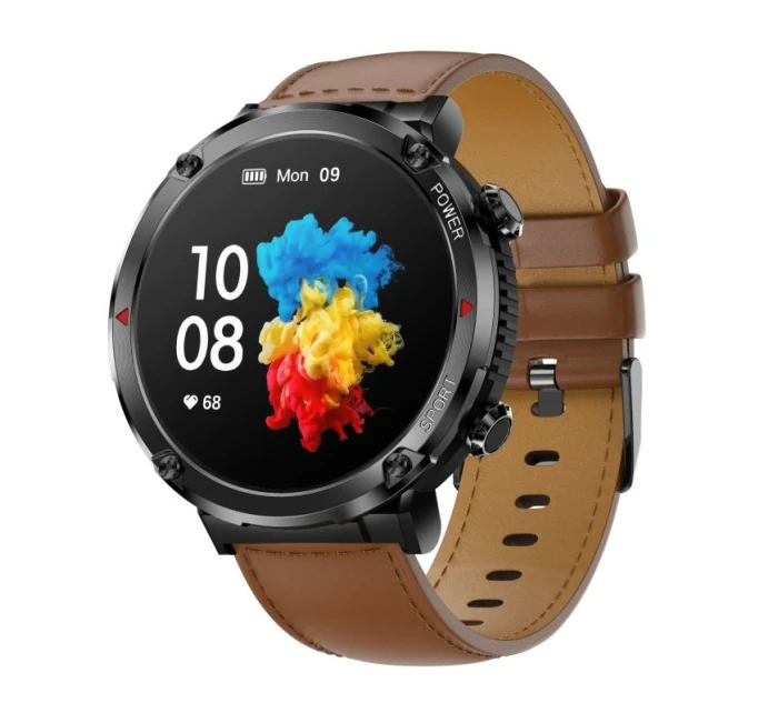 Chytré hodinky Gravity GT21-4 + černý silikonový řemínek Chytré hodinky Gravity GT21-4 + černý silikonový řemínek