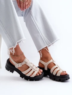 Vonné Dámské Sandály ZAXY NN285040 Bežové