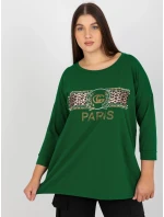 Halenka VI BZ 2901.49P tmavě zelená Halenka VI BZ 2901.49P tmavě zelená