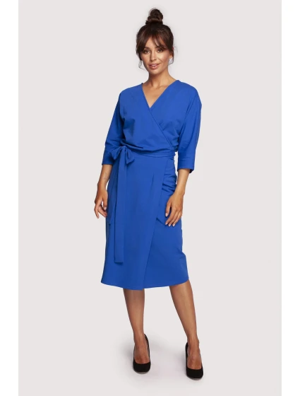 Dámské šaty model 18841541 Royal Blue - BeWear Dámské šaty model 18841541 Royal Blue - BeWear