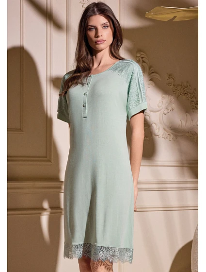 Dámská noční košile model 22077888 - Lormar Dámská noční košile model 22077888 - Lormar