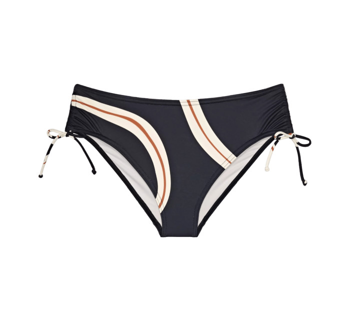 Dámské plavkové kalhotky Summer Allure Midi X - UNKNOWN - černobílé 0034 - TRIUMPH