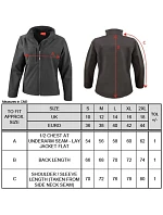 Result R 121F Dámská 3-vrstvá softshellová bunda 30.121F red Result R 121F Dámská 3-vrstvá softshellová bunda 30.121F red