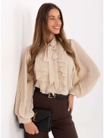 MI KS košile A2818.09 světle béžová