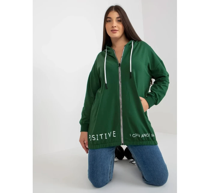 Mikina RV BL 8302.78 tmavě zelená