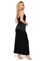 K155 Maxi šaty - černé