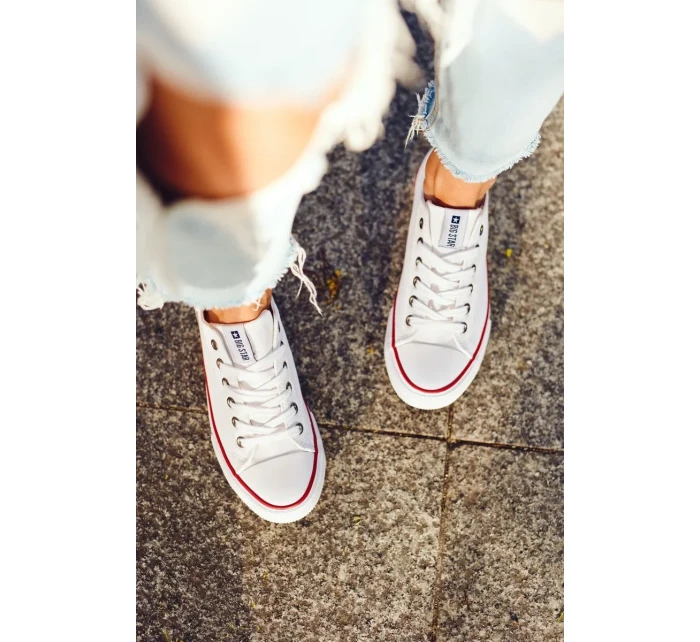 Dámké klasické tenisky Big Star - bílé Dámké klasické tenisky Big Star - bílé