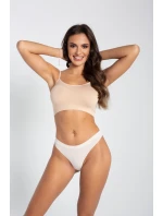 SEAMLESS COTTON STRING THONG