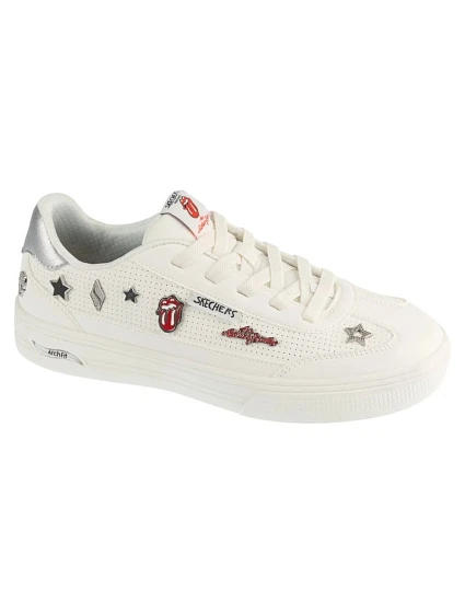 Skechers Arch Fit Arcade – Rolling Stones 190000-WHT bílé 36 Skechers Arch Fit Arcade – Rolling Stones 190000-WHT bílé 36