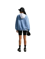 Dámská mikina Studio Fleece, modrá, model 22313329 - NIKE Dámská mikina Studio Fleece, modrá, model 22313329 - NIKE
