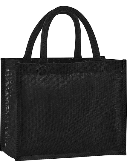 Westford Mill W 473 Jutová nákupní taška Midi 50.0473 black/black Westford Mill W 473 Jutová nákupní taška Midi 50.0473 black/black