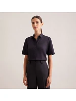 Blouse SSL Halenka s krátkým rukávem model 22501467 light blue - Seidensticker Blouse SSL Halenka s krátkým rukávem model 22501467 light blue - Seidensticker