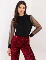 Bluzka MI BZ model 20619240 czarny - FPrice Bluzka MI BZ model 20619240 czarny - FPrice