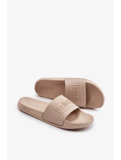 Lehké Dámské Pantofle Big Star OO274035 Béžové