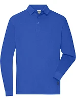 JN Pánské pracovní piqué polo s dlouhým rukávem 02. royal model 22533511 - Daiber JN Pánské pracovní piqué polo s dlouhým rukávem 02. royal model 22533511 - Daiber