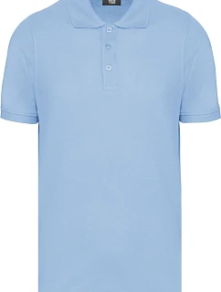 WK WK 274 Pánské pracovní piqué polo z těžké bavlny 20.W274 sky blue