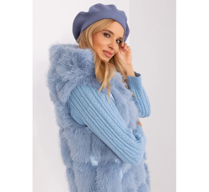 Czapka AT CZ model 18949397 ciemny niebieski - FPrice Czapka AT CZ model 18949397 ciemny niebieski - FPrice