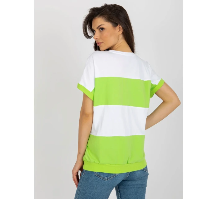 Halenka RV BZ 8640.36X bílá zelená