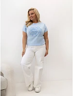 T shirt RV TS model 22173013 jasny niebieski - FPrice T shirt RV TS model 22173013 jasny niebieski - FPrice