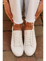 Klasické Dámské Tenisky Big Star NN274285 Bílé Klasické Dámské Tenisky Big Star NN274285 Bílé