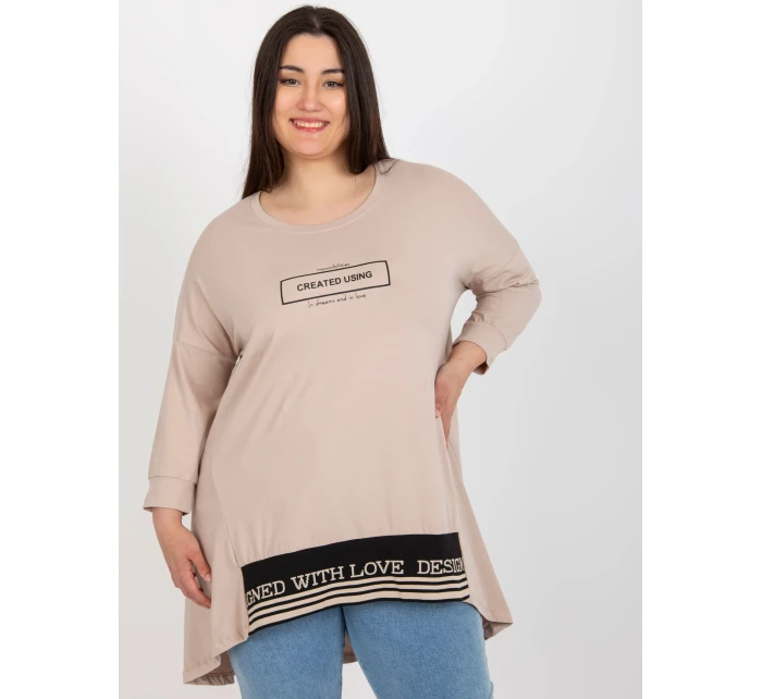 Tunika RV TU 7779.69 béžová Tunika RV TU 7779.69 béžová