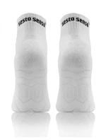 Frotte Sportovní ponožky AMZ bílá - Sesto Senso Frotte Sportovní ponožky AMZ bílá - Sesto Senso