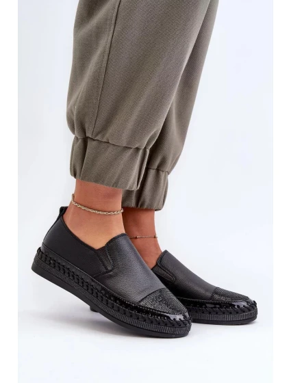 Dámské polobotky / Černá  model 21103428 - S.Barski