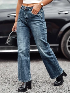 Dámské džínové kalhoty wide high rise blue Dstreet model 21981191 - FashionStreet