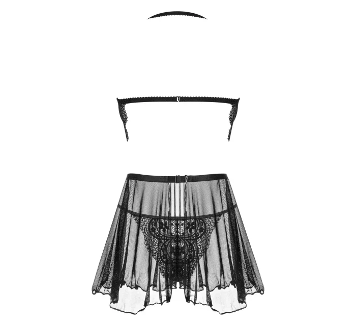 Dámská erotická košilka Dark Mirage chemise - BEAUTY NIGHT FASHION