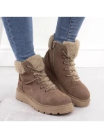 Boty s kožešinou W model 20739487 - Rieker Boty s kožešinou W model 20739487 - Rieker