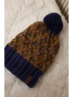 Milano fleecová čepice K203 hořčicová model 18749917 fialová - K-Fashion Milano fleecová čepice K203 hořčicová model 18749917 fialová - K-Fashion