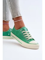 Dámské tenisky Big Star model 21654802 Zelené - Big Star Shoes Dámské tenisky Big Star model 21654802 Zelené - Big Star Shoes