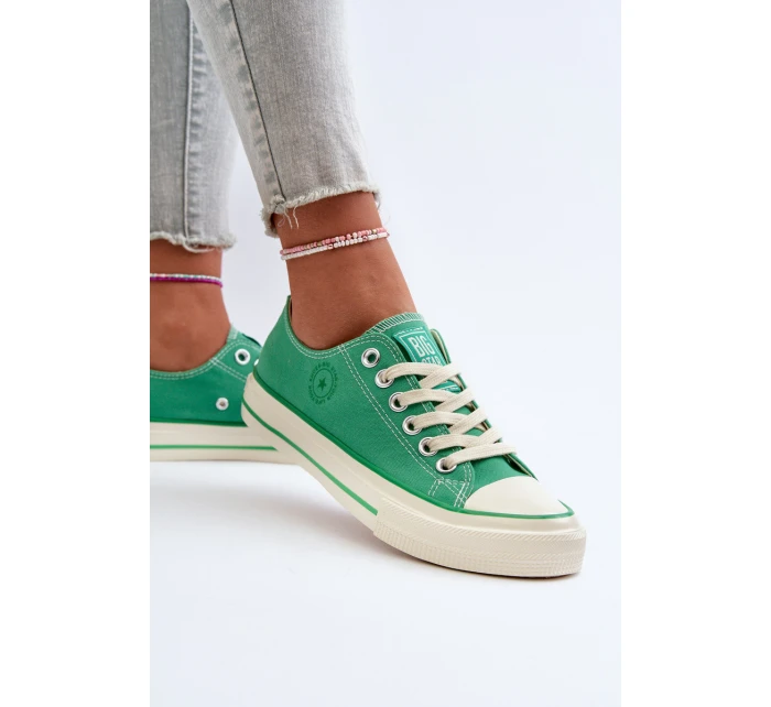 Dámské tenisky Big Star model 21654802 Zelené - Big Star Shoes Dámské tenisky Big Star model 21654802 Zelené - Big Star Shoes