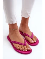 Ploché Elastické Dámské Žabky  model 21661924 - Zaxy