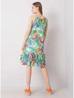 Šaty CHA SK 0852.89P bílá zelená