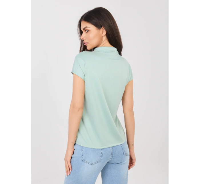 T shirt D17029M02856A pistacjowy T shirt D17029M02856A pistacjowy
