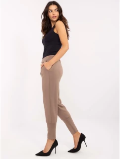 Kalhoty DHJ SP model 20877998 hnědé - FPrice
