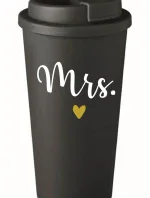 MRS. - černý termohrnek 475 ml