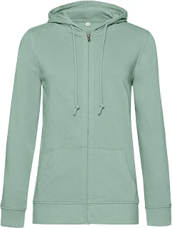 B&C Inspire Zipped Hood /women_° Dámská mikina s kapucí model 22483859 sage