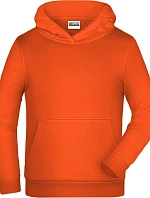 Daiber JN 796K Dětská mikina s kapucí 02.796K orange