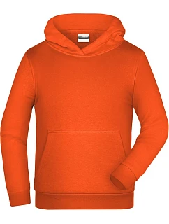 Daiber JN 796K Dětská mikina s kapucí 02.796K orange